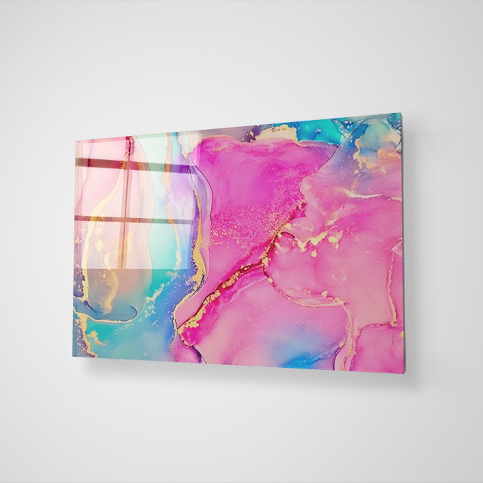 Wallity Pintura Decorativa de Vidrio Templado 70 x 100 cm Multicolor Wallity Pintura Decorativa de Vidrio Templado 70 x 100 cm Multicolor